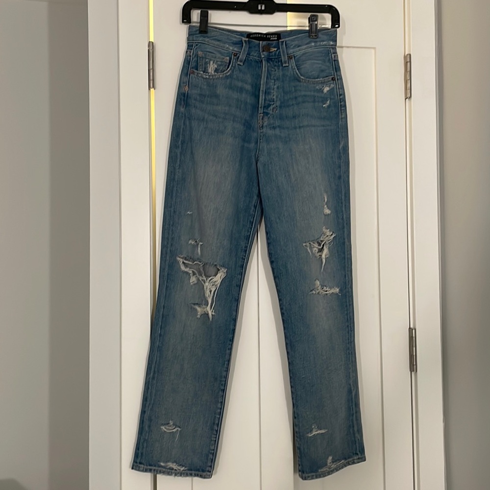 NWT Veronica Beard Blake Classic Straight leg jean